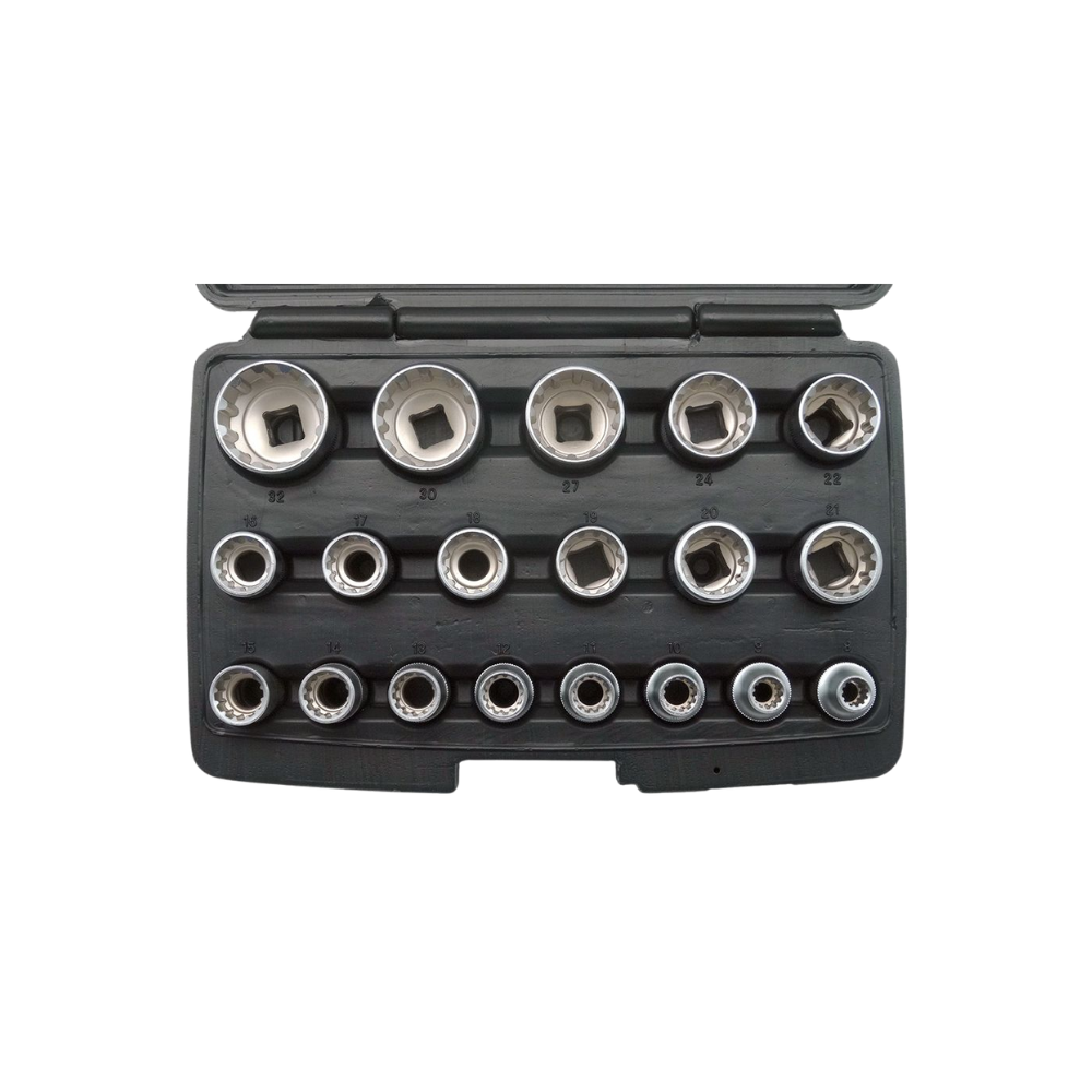 WELZH WERKZEUG Multilock Hylssats 1/2" 8-32mm