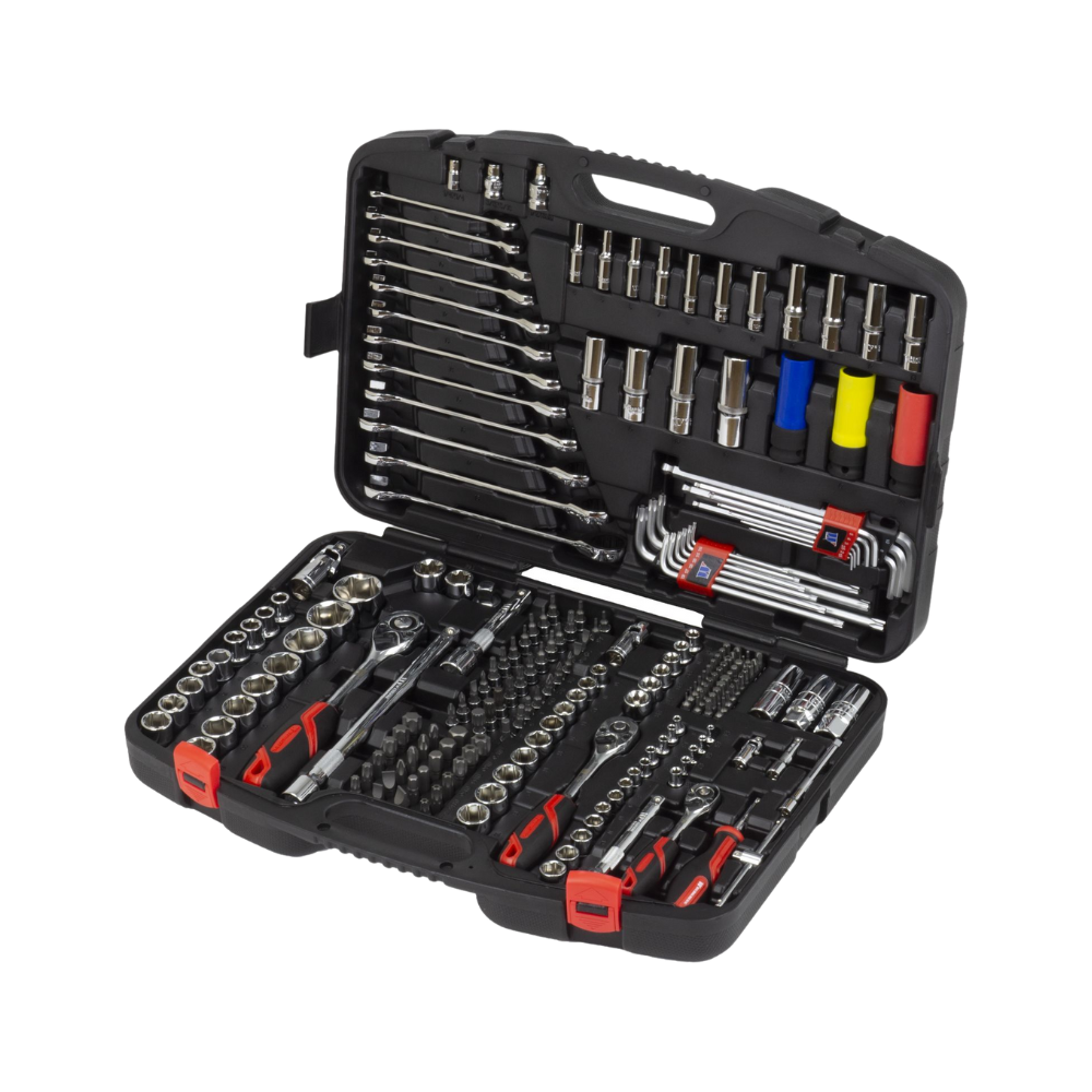 WELZH WERKZEUG Hylsverktygsset 1/4" " 3/8" " 1/2" " (218 delar)