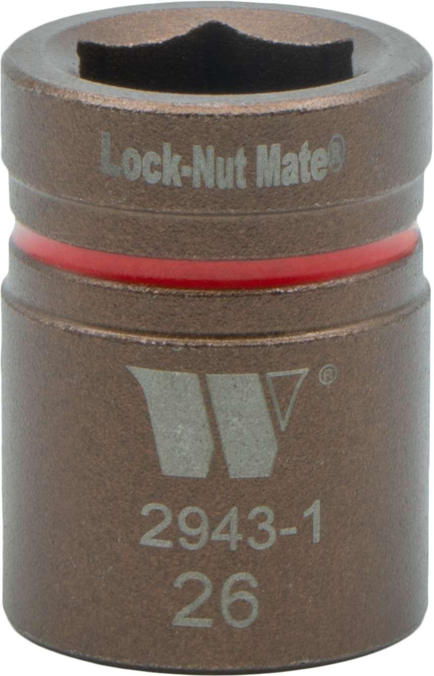 WELZH WERKZEUG Hjulmutteravtagare låsmutter 26mm