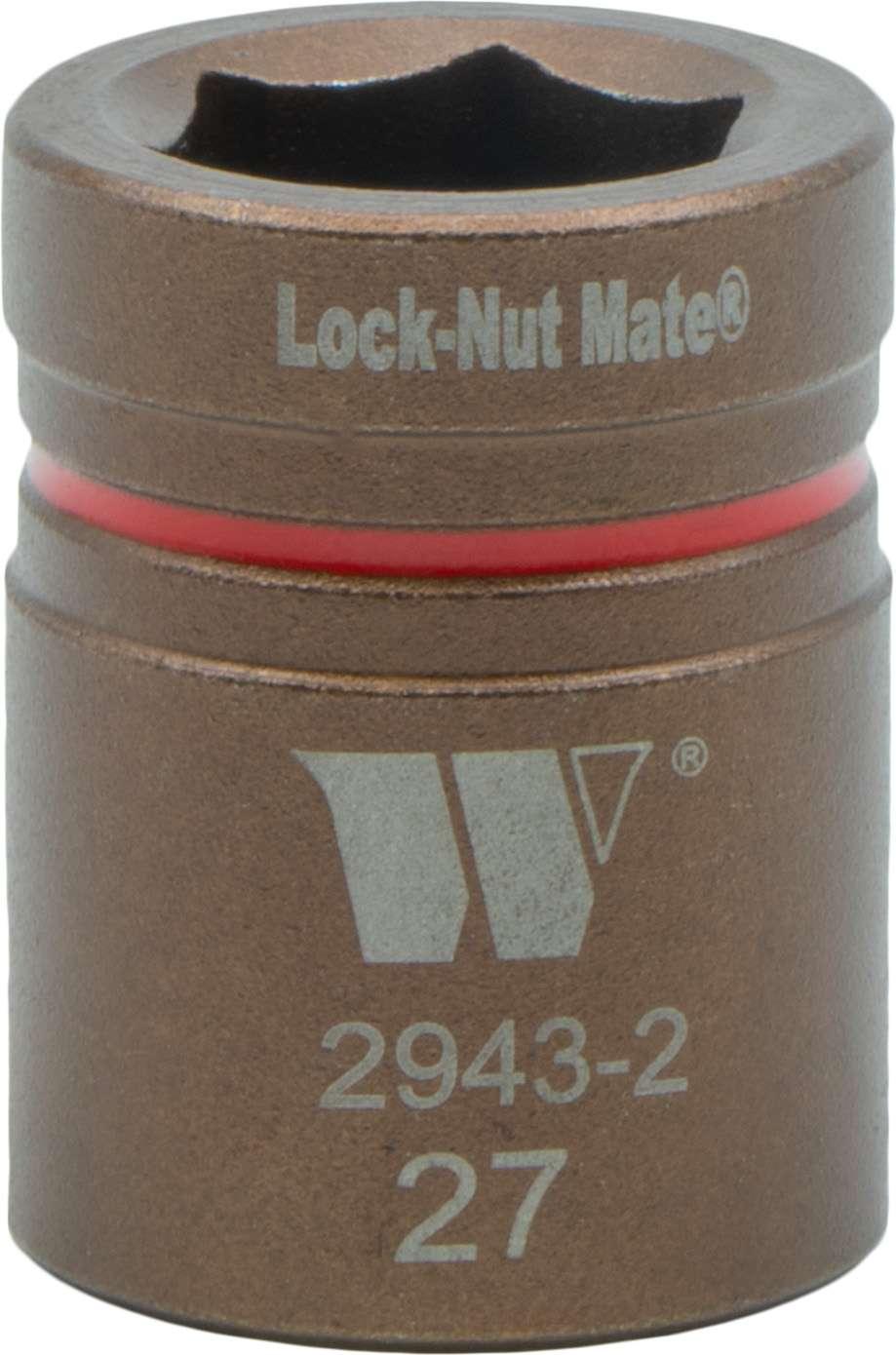 WELZH WERKZEUG Hjulmutteravtagare låsmutter 27mm