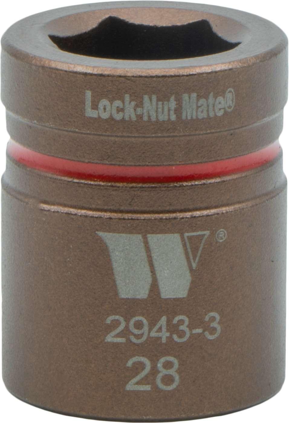 WELZH WERKZEUG Hjulmutteravtagare låsmutter 28mm