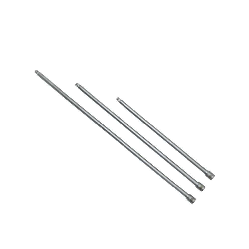 WELZH WERKZEUG 3st Extra Lång Förlängningstänger 3/8" 375-450-600mm