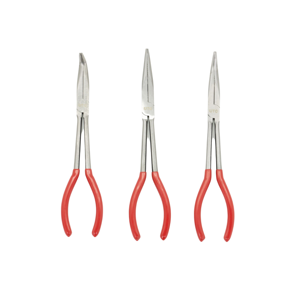 WELZH WERKZEUG 3st Extra Lång Tång Set 225mm