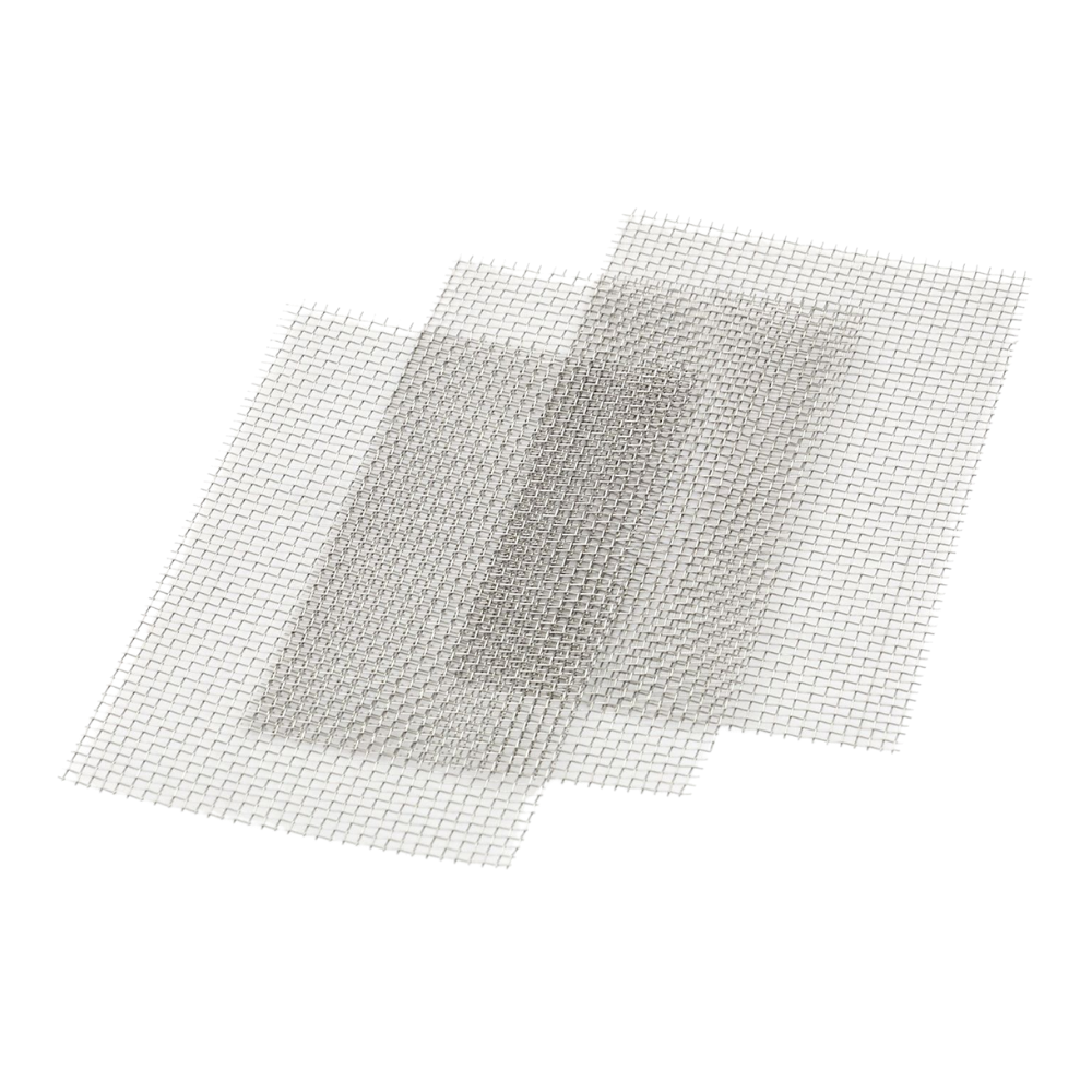 WELZH WERKZEUG Förstärkta Stålnät Rostfri stål 10 x 6 cm 3 delar