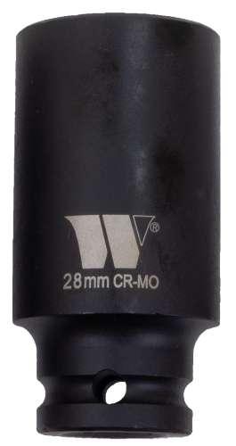 WELZH WERKZEUG WELZH WERKZEUG 1/2" Krafthylsa Lång 28 mm