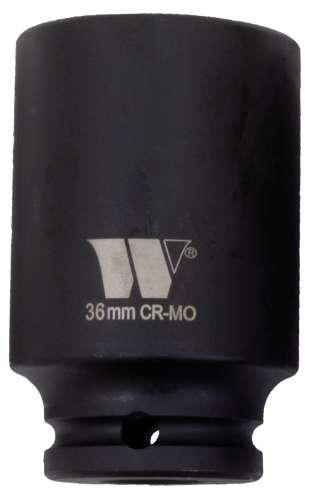 WELZH WERKZEUG WELZH WERKZEUG 1/2" Krafthylsa Lång 36 mm
