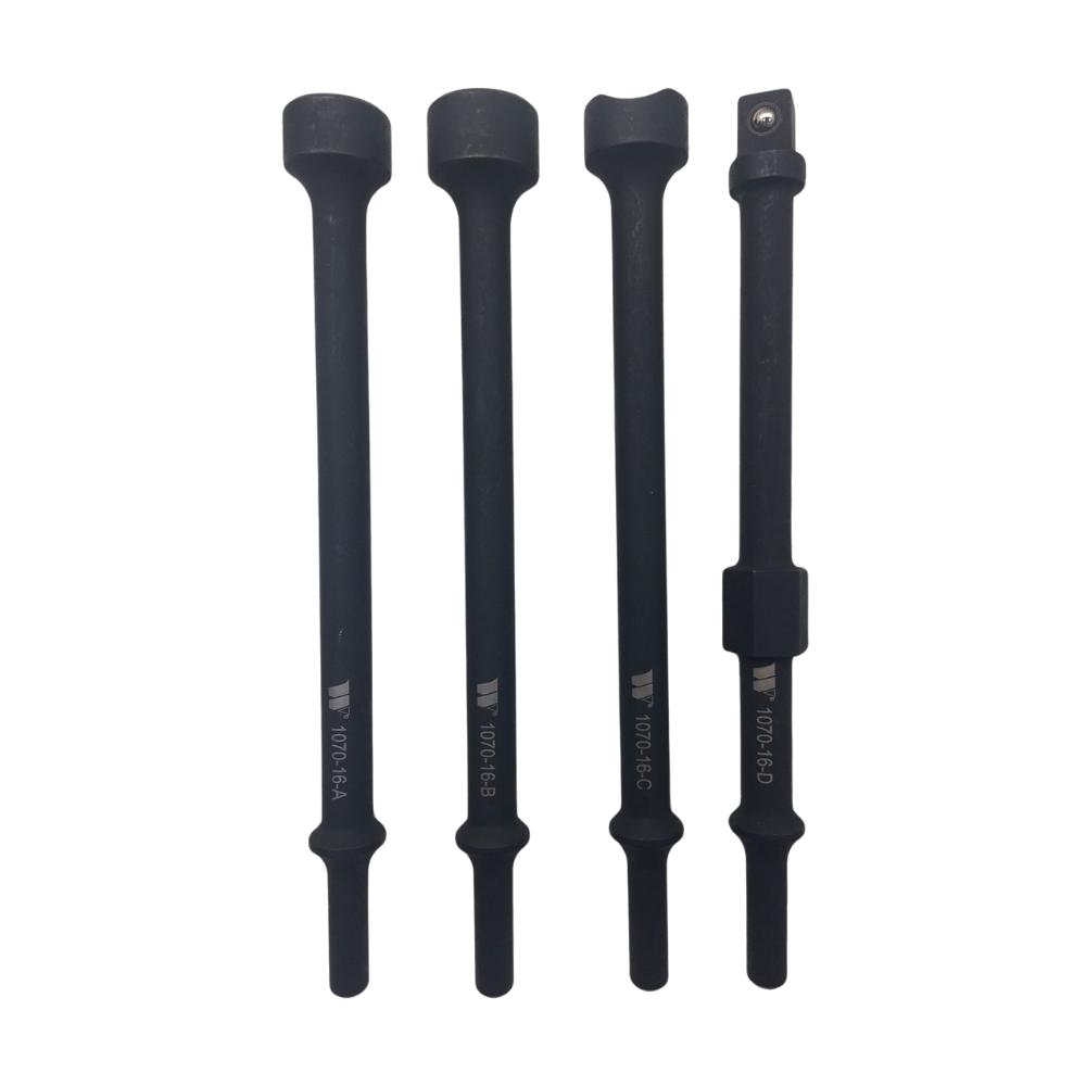 WELZH WERKZEUG Vibrationshammaradapter Extra Lång 4 delar