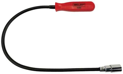 WELZH WERKZEUG Flexibel magnetupplockare med LED-belysning