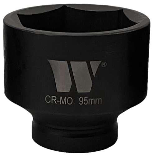 WELZH WERKZEUG Krafthylsa Kort 1"Tum 95mm