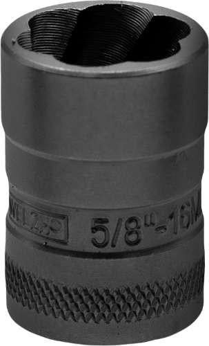 WELZH WERKZEUG Avdragarhylsa Skruvad 3/8" 16-mm