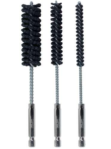 WELZH WERKZEUG Honing Slipborstset Flexibel 3 delar