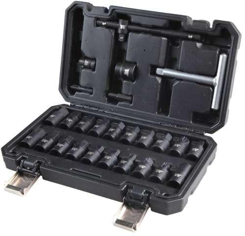 WELZH WERKZEUG Master Oljeplugg Set 26 delar