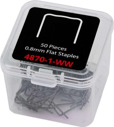 WELZH WERKZEUG Stift för plastreparation 50st 0.8mm Flat