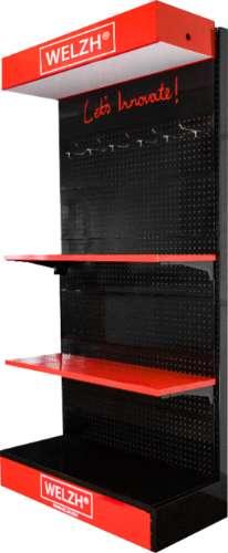 WELZH WERKZEUG Displayställ WELZH Med ljusfunktion
