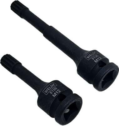 WELZH WERKZEUG Special 2 delar-M12 Hylsa för Vag