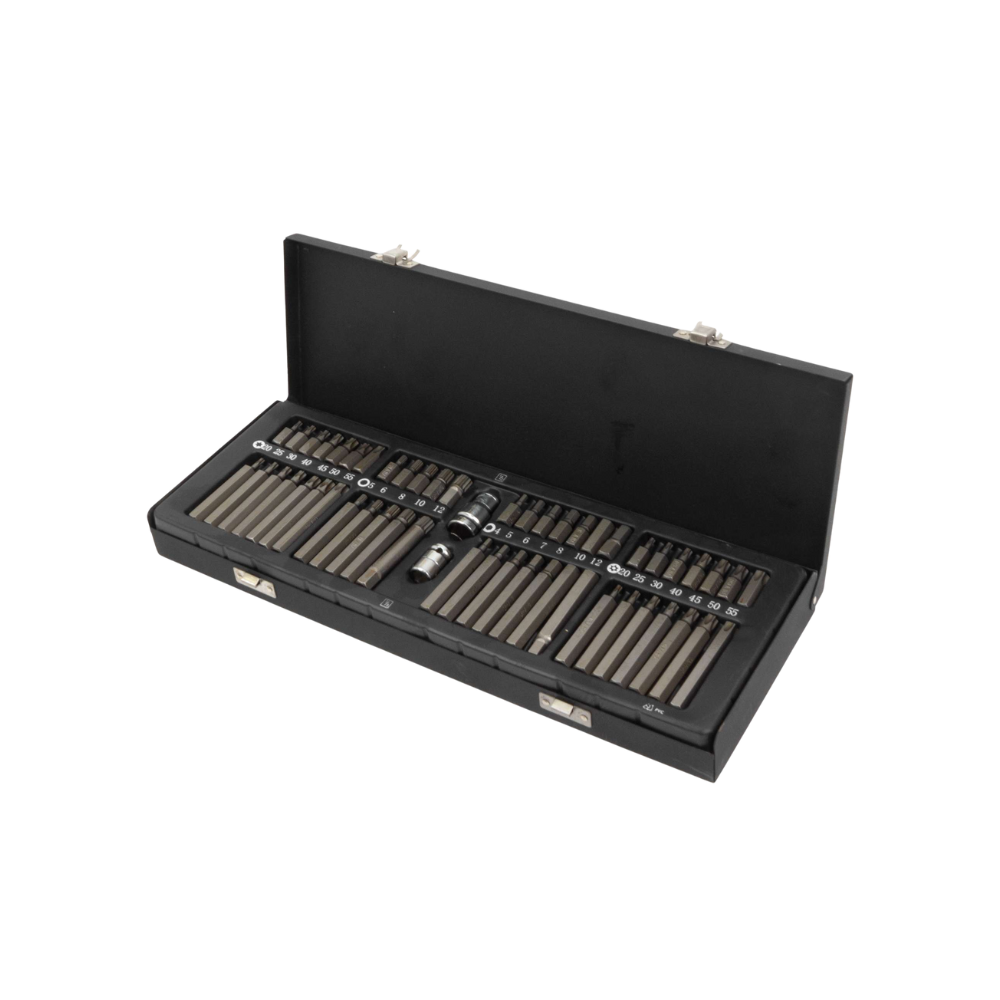 WELZH WERKZEUG 54 delars Torx Spline Hex och Tamper Torx-Set