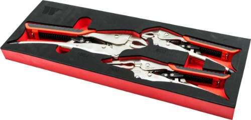 WELZH WERKZEUG 3-delar Automatisk Grip-Lok Låstångset