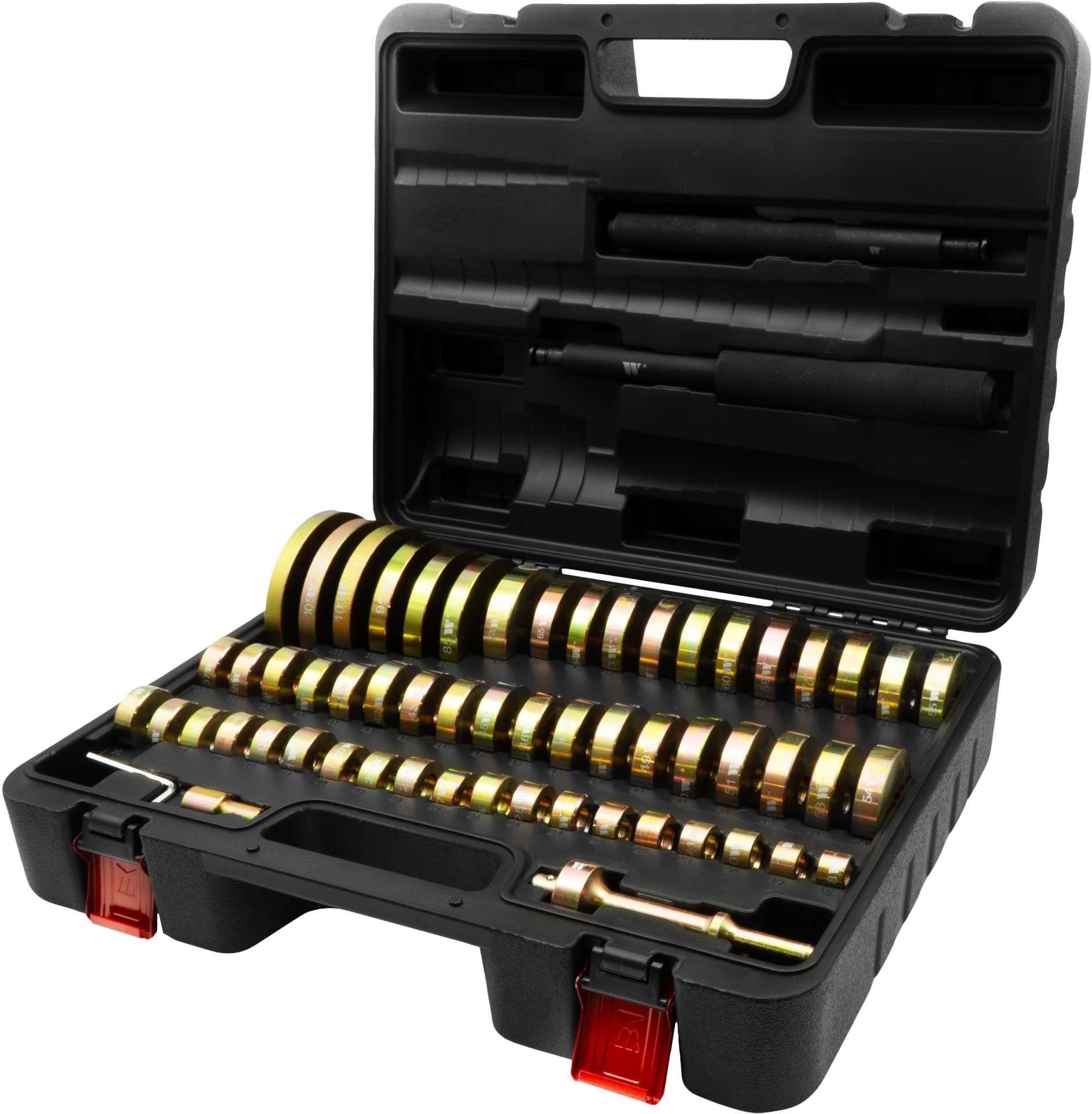 WELZH WERKZEUG 60-delar Monteringspressats