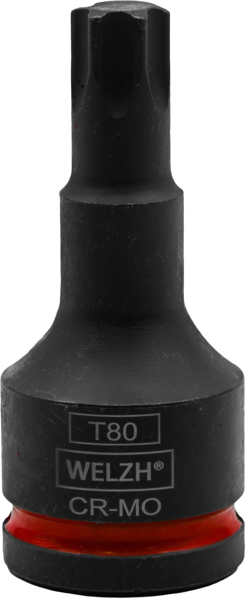 WELZH WERKZEUG Krafthylsa Torx 3/4" T80 100-mm