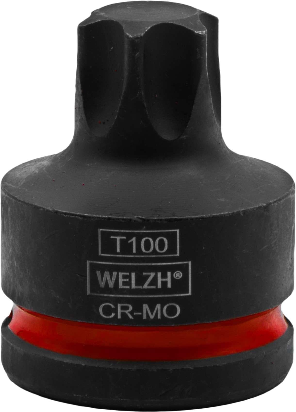 WELZH WERKZEUG Krafthylsa Torx 3/4" T100 55-mm