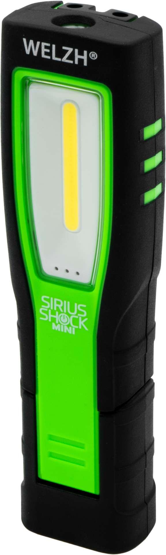 WELZH WERKZEUG Uppladdningsbar inspektionslampa Mini-Sirius-sortiment (grön)