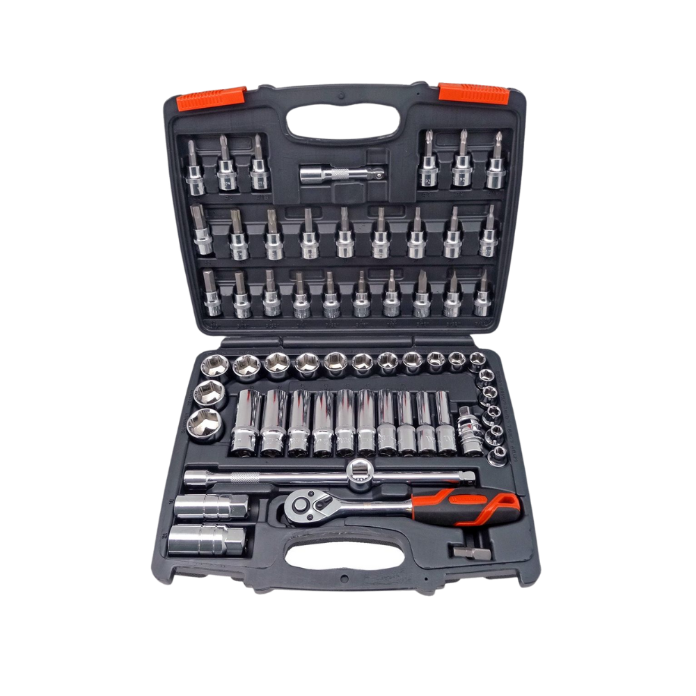 WELZH WERKZEUG 61 delar Hylssats 6 delar 3/8"