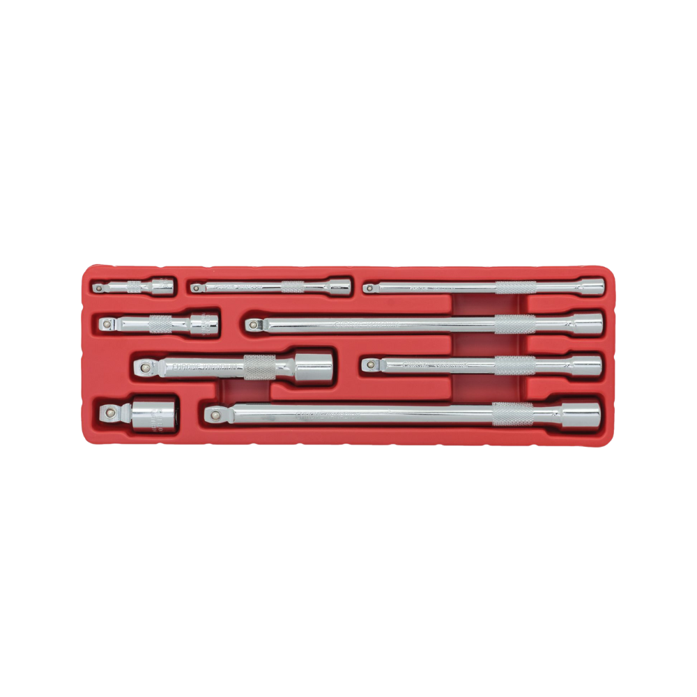 WELZH WERKZEUG 9st 1/2" 3/8" 1/4" Förlängningsstångs-Set