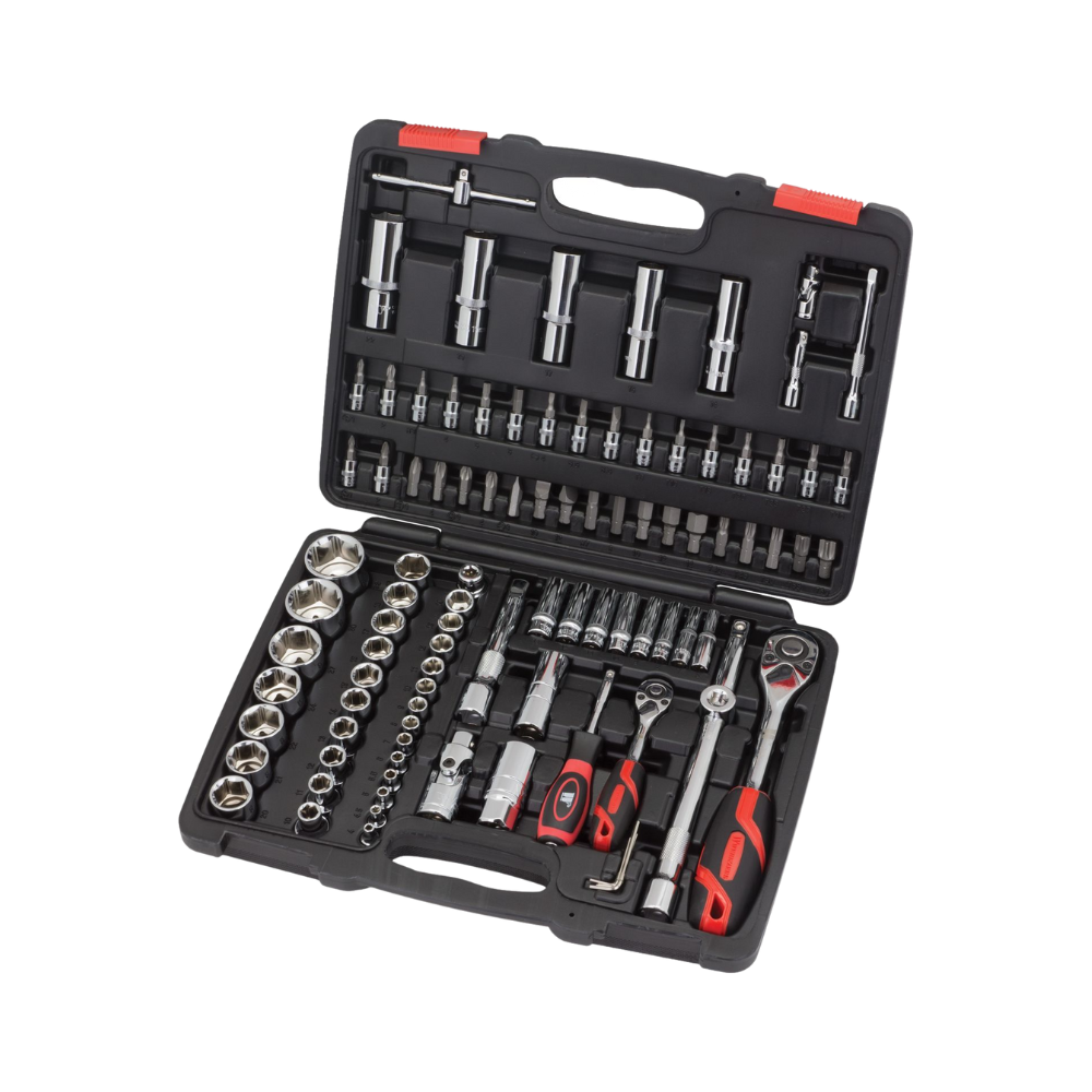 WELZH WERKZEUG Hylssats 95 delar 1/4" & 1/2"