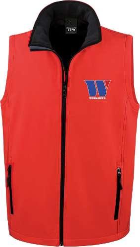 WELZH WERKZEUG Welzh Soft Shell Väst (RED)