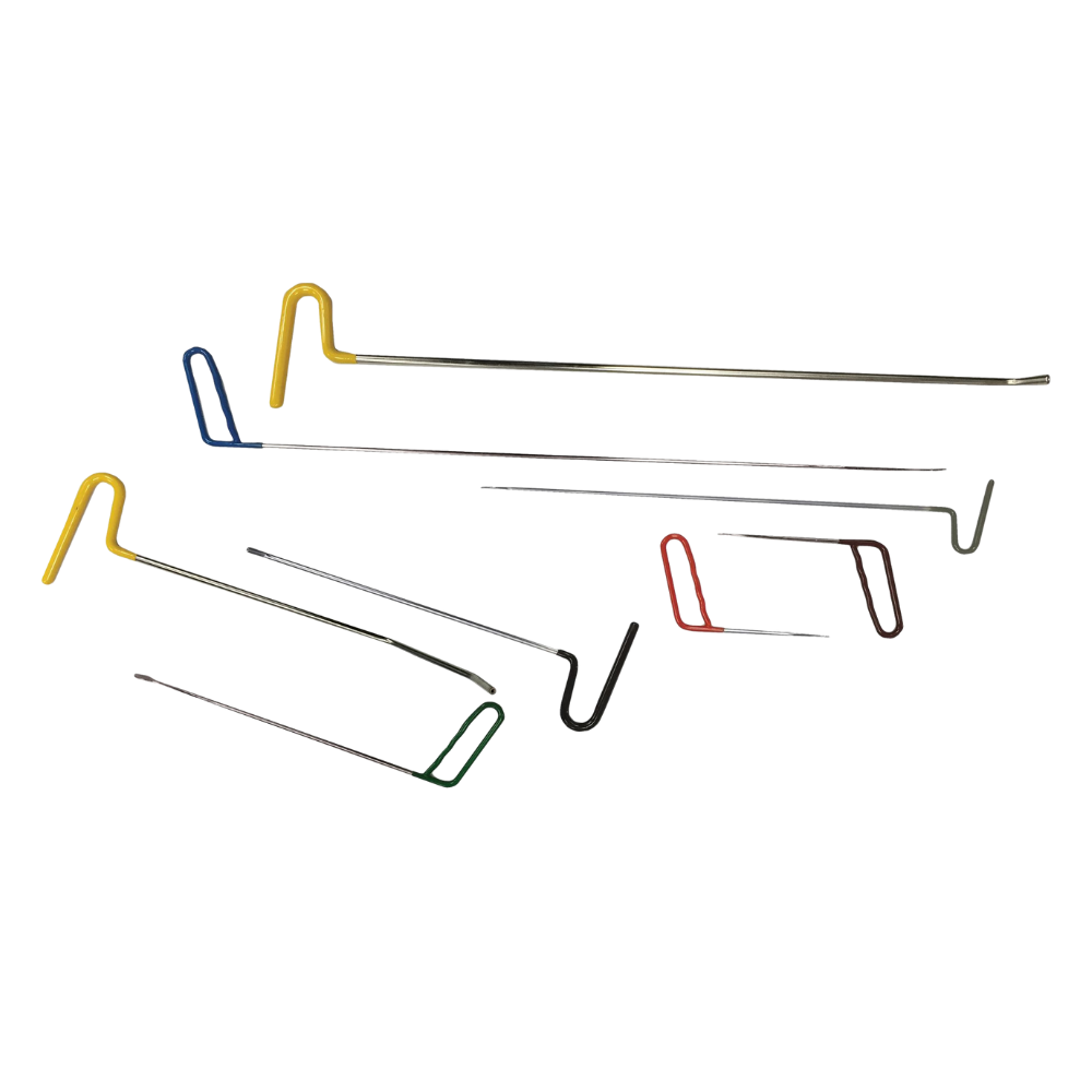WELZH WERKZEUG Buckelborttagnings-kit 8 delar