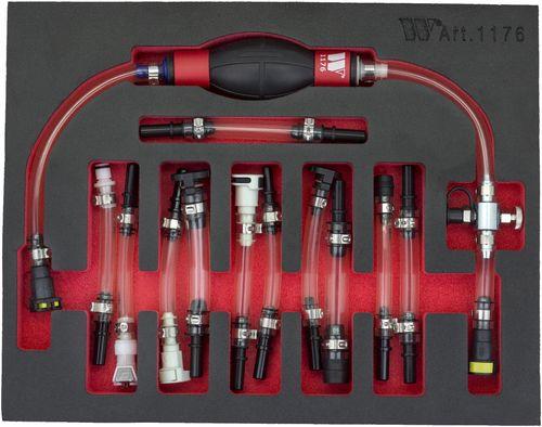 WELZH WERKZEUG Universalt Diesel dränering/Påfyllnings-kit