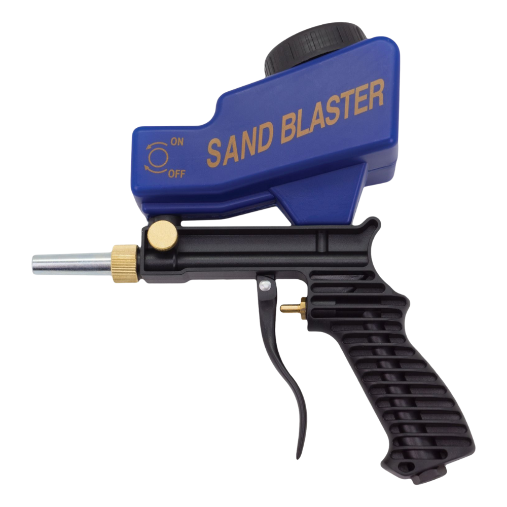 WELZH WERKZEUG Handhållen sandbläster tryckluftsdriven 1/4" " NPT