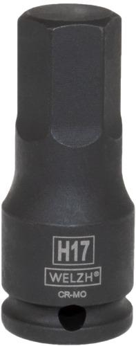 WELZH WERKZEUG 3/8" Kraftbitshylsa Hex H8