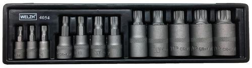 WELZH WERKZEUG Spline-bit master set (12 delar)