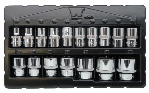 WELZH WERKZEUG Hylssats Kort 1/2" 10-32mm