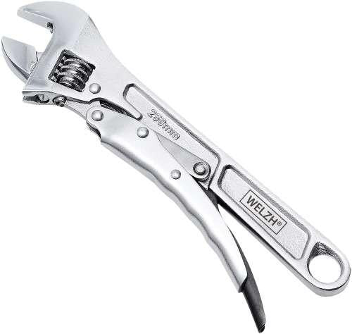 WELZH WERKZEUG Justeringsbar Nyckel med Spärrspak 250mm