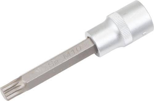 WELZH WERKZEUG 1/2" Spline 100mm Lång Bitshylsa M10
