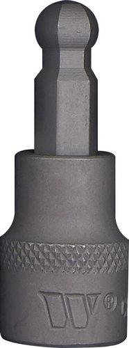 WELZH WERKZEUG 3/8" Bitshylsa Hex Med Kulhuvud 48mm H10