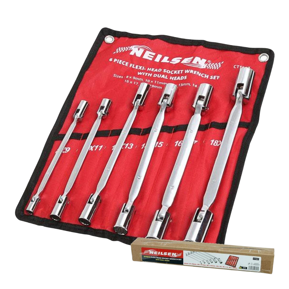 Neilsen Flexi-Head Hylsnycklar CT1657