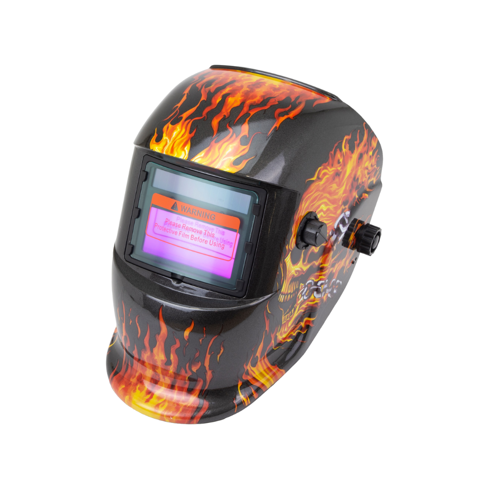 WELZH WERKZEUG Svetshjälm (Flames)
