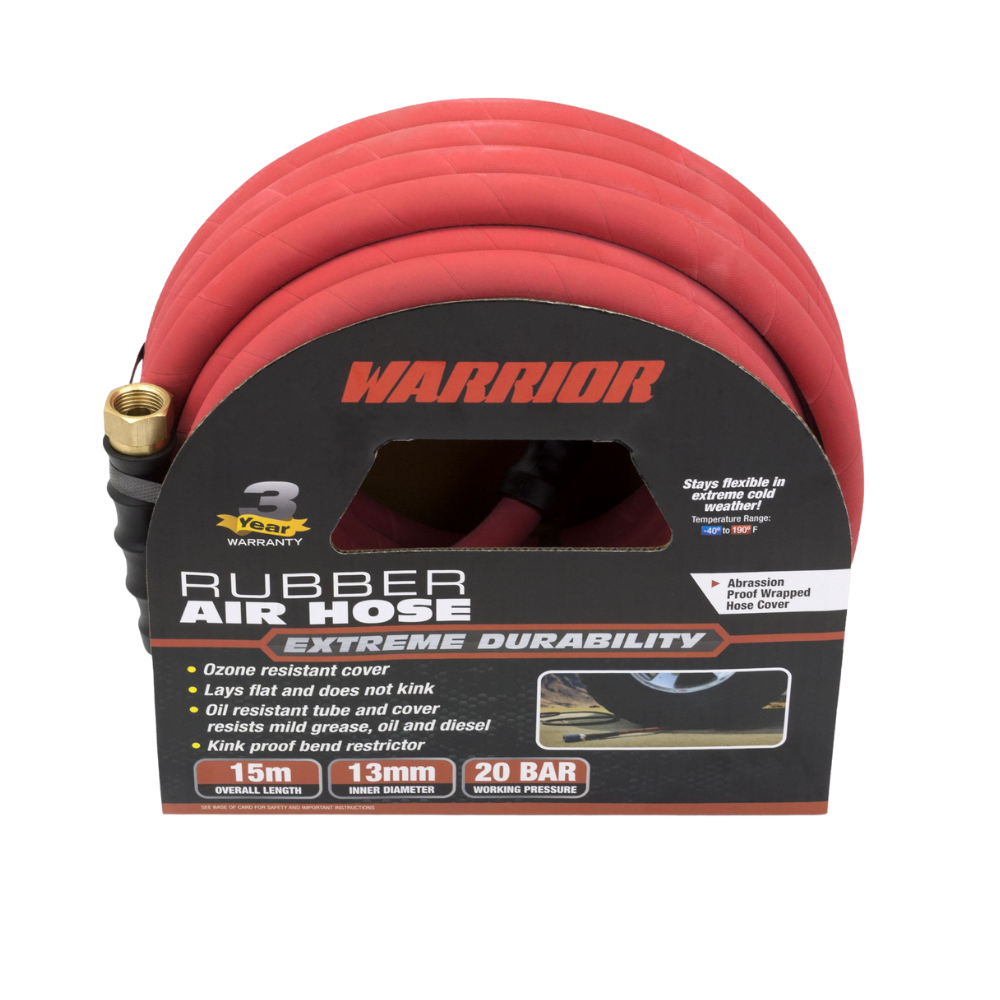 WELZH WERKZEUG WARRIOR™ Premium Gummislang 3/8" x 10m