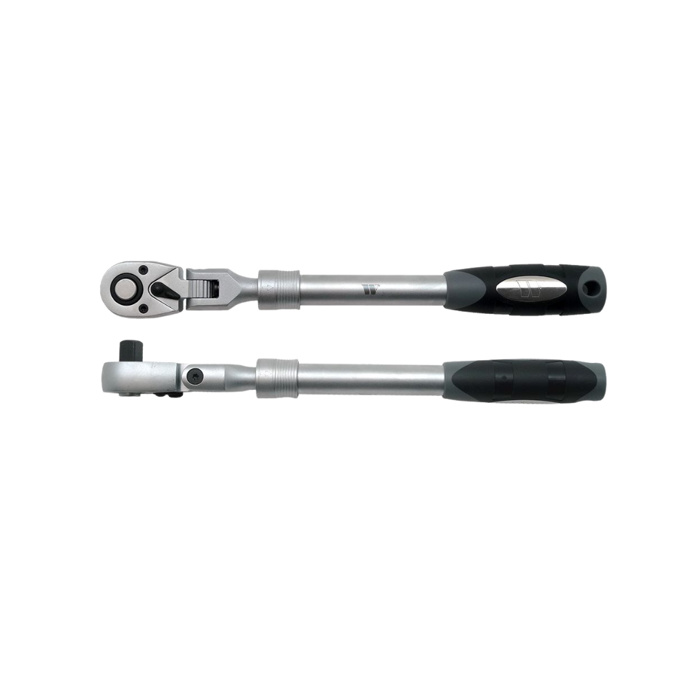 WELZH WERKZEUG 1/2" Utdragbar Flexibelt-huvud Spärrhandtag