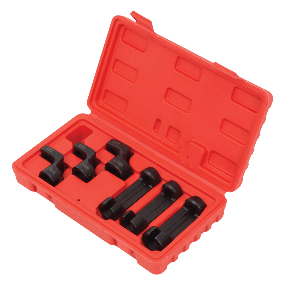 WELZH WERKZEUG Hylsor för avgas-temperaturgivare 6 delar kit