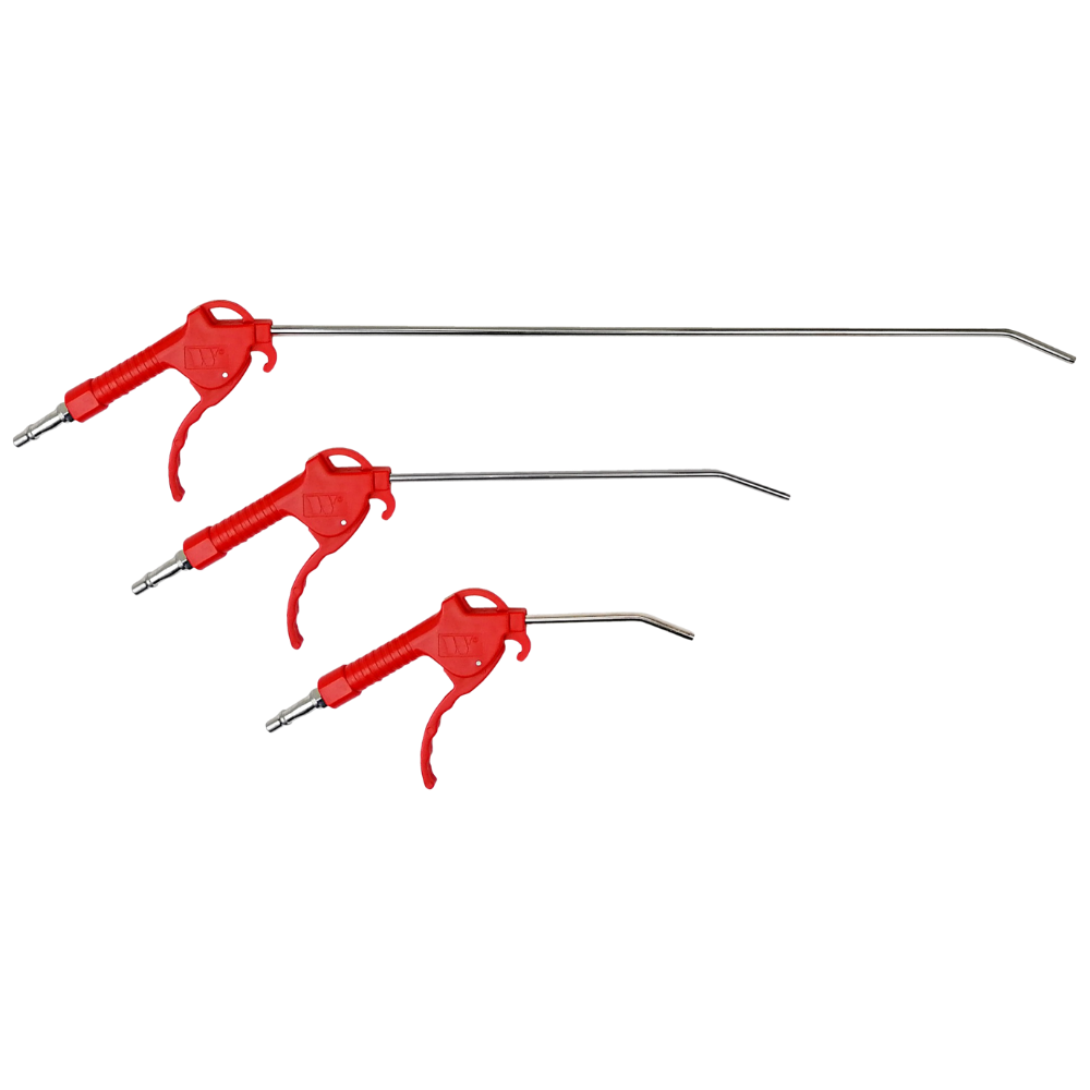 WELZH WERKZEUG 3 delar luft blås pistols Set