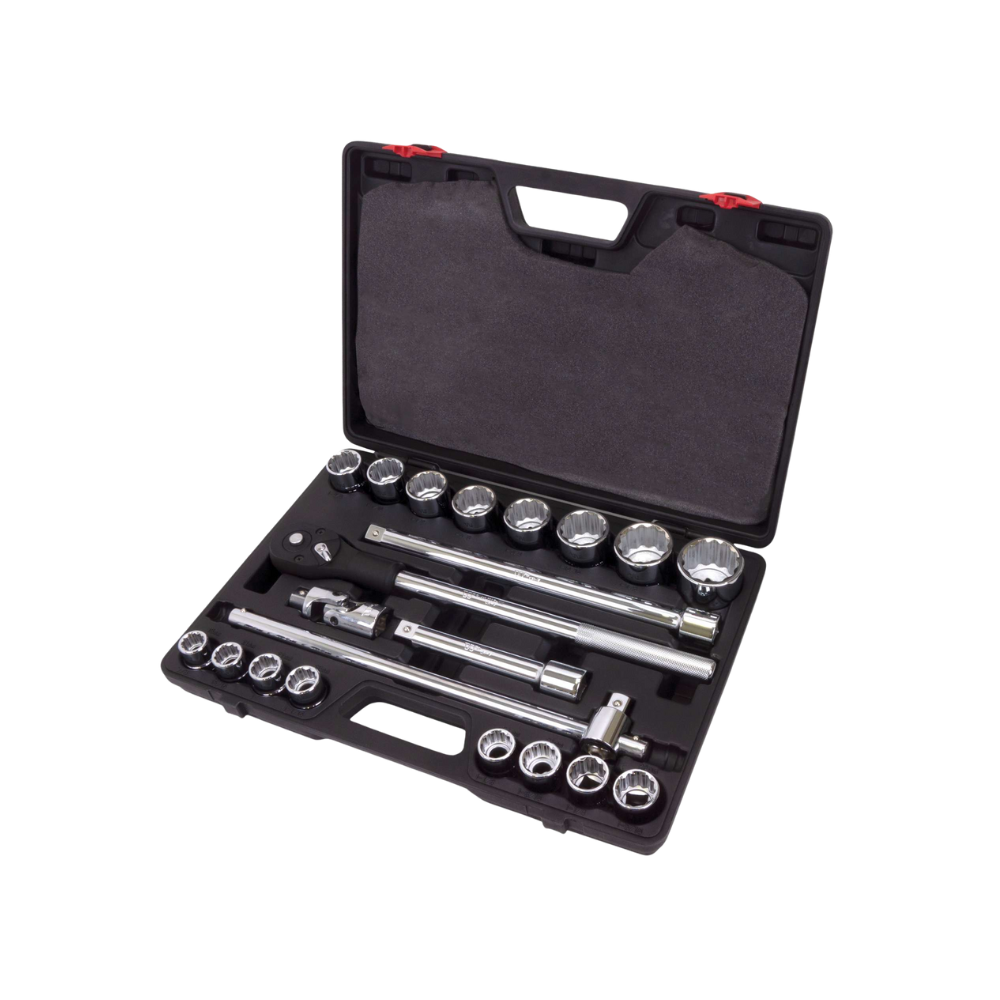 WELZH WERKZEUG Hylssats 3/4 19-50mm 12 delar 21 delar