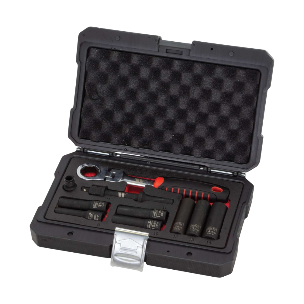 WELZH WERKZEUG Vibrations slaghylsor-kit