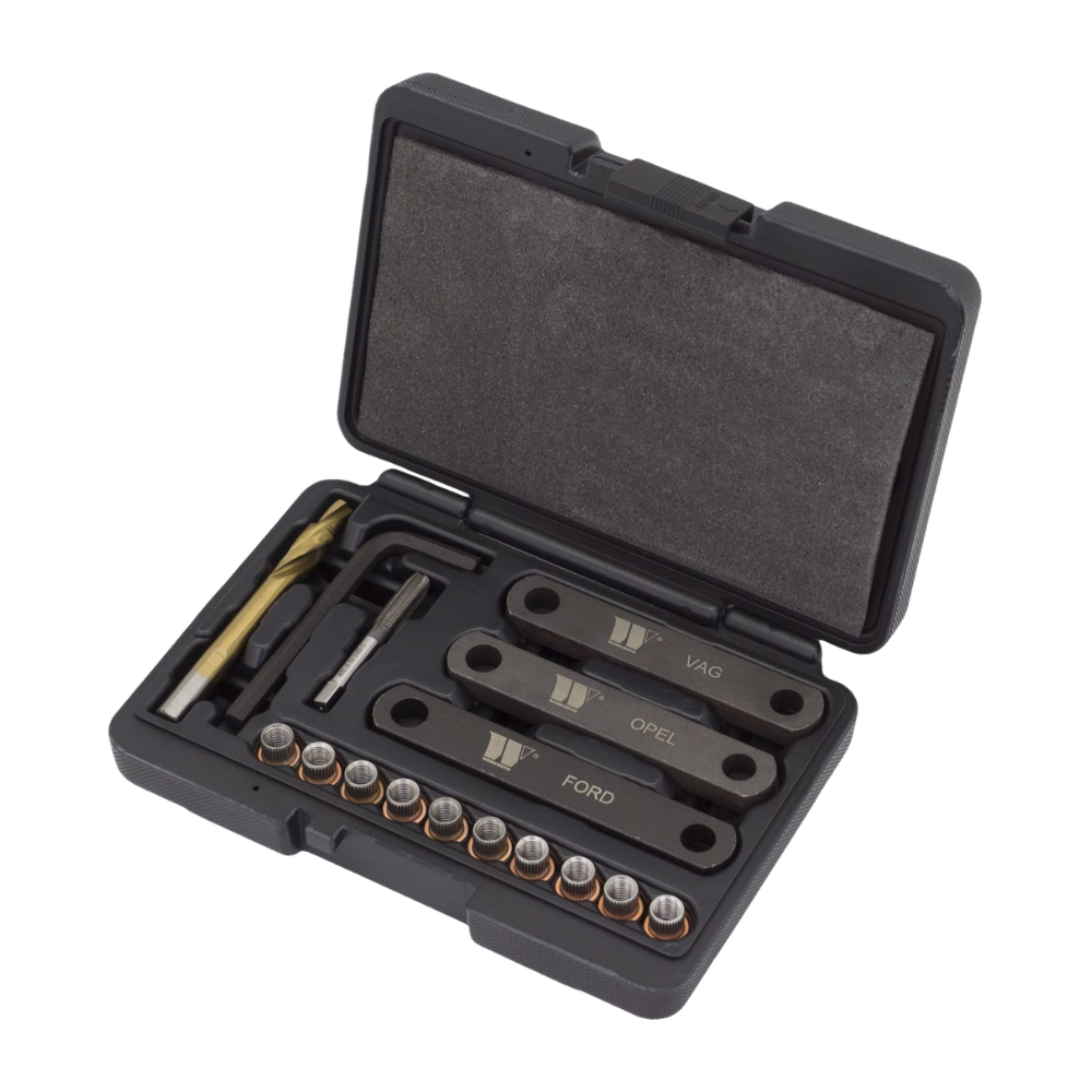 WELZH WERKZEUG Bromsgängningsreparationssats M9X1.25