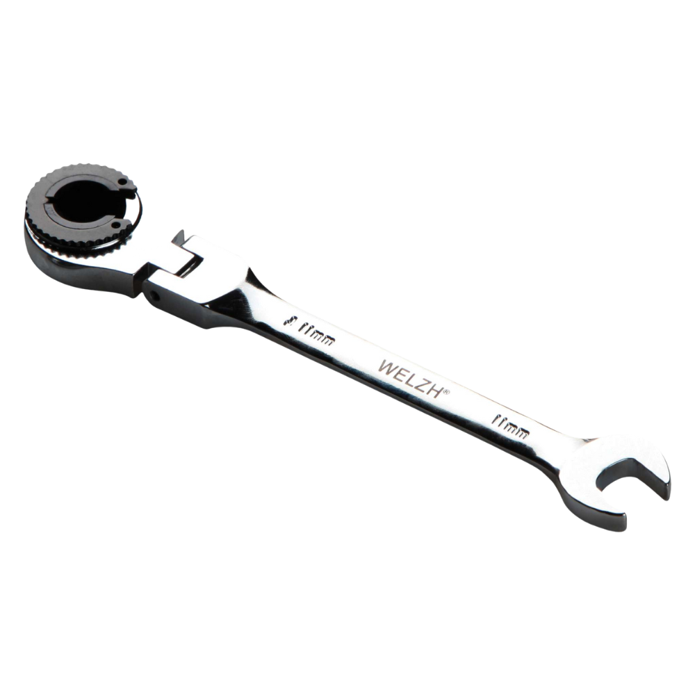 WELZH WERKZEUG Flexi Head Spärrskaft Spärrskaft Bromsrör 11-mm