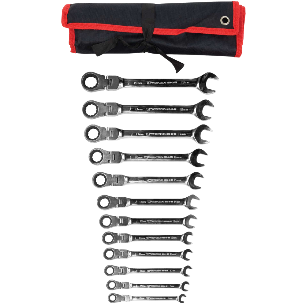 WELZH WERKZEUG Flexibelt Spärrskaft Set