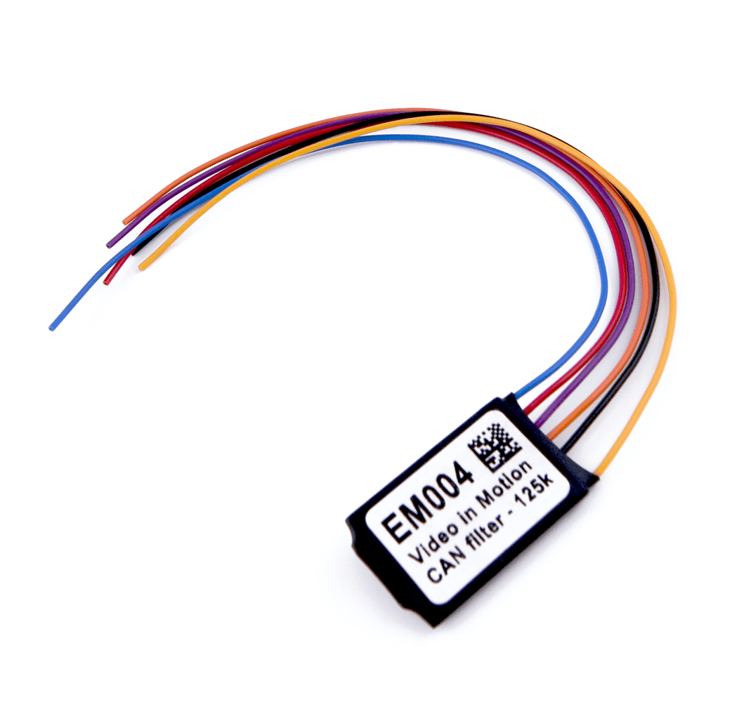 Video in Motion CAN-filter 125k